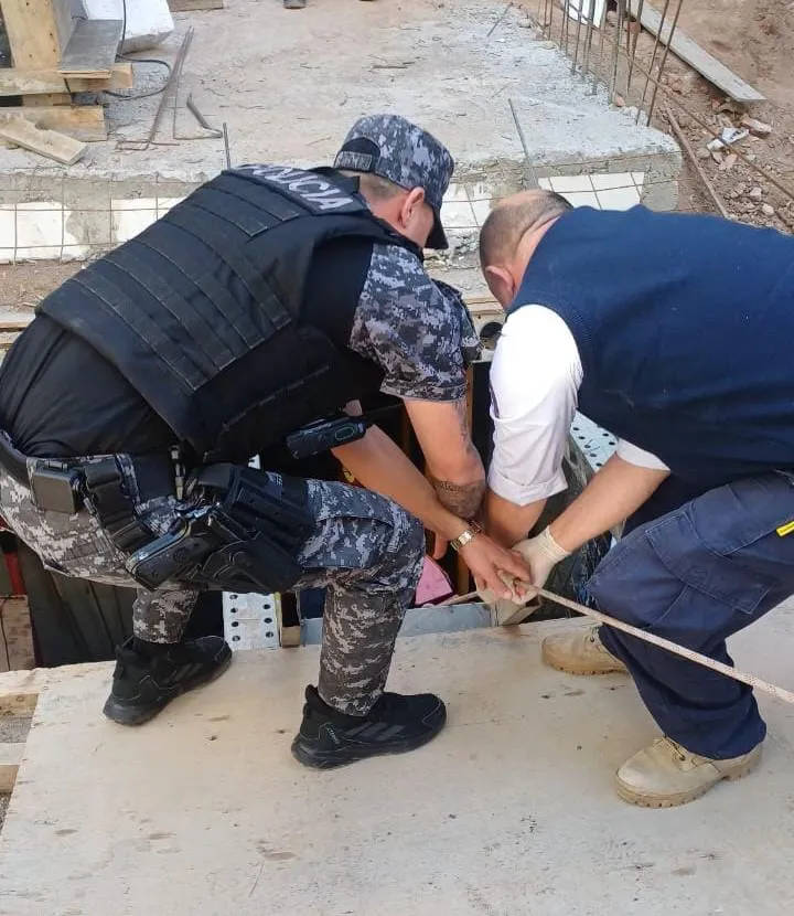 Desmoronamiento en un edificio de Nueva Córdoba (Policía) 02