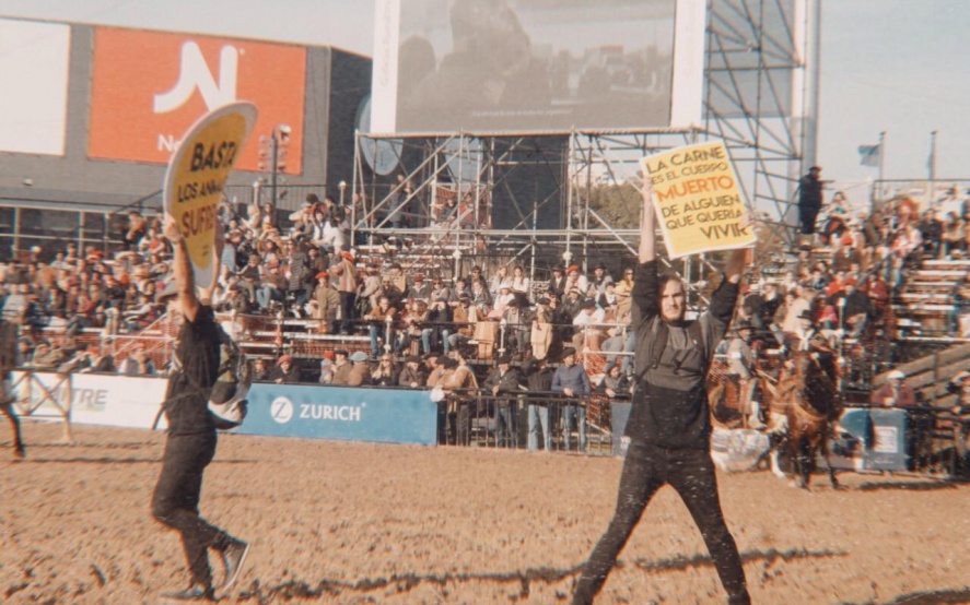 Protesta vegana
