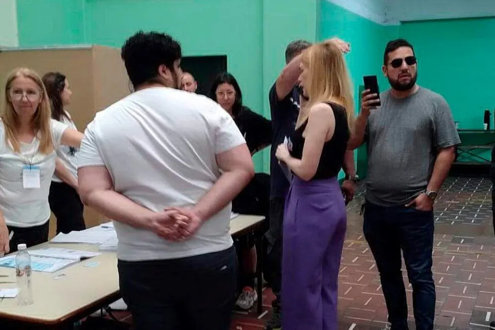 Lemoine escándalo en votación Gentileza Pagina 12