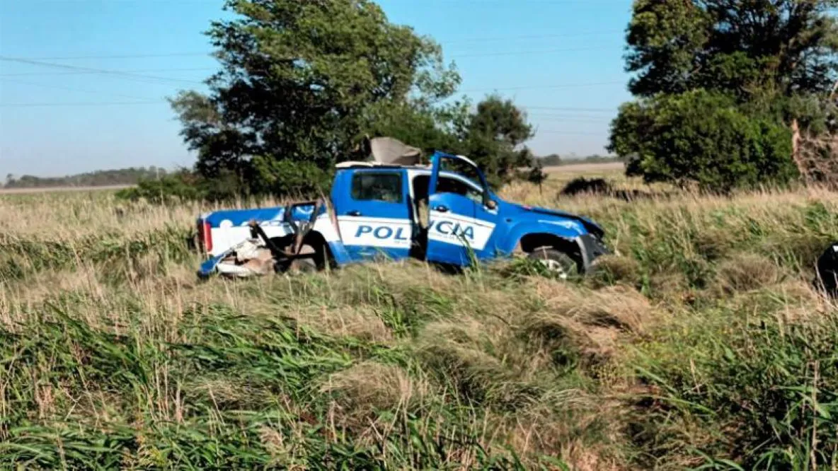 Patrullero sustraído. Imagen Fm La Voz De La Amistad 107.1-ElDoce