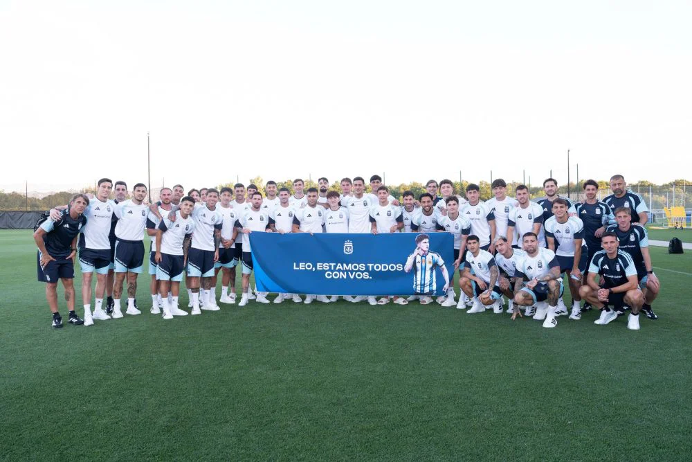 Plantel completo de la Selección by @argentina