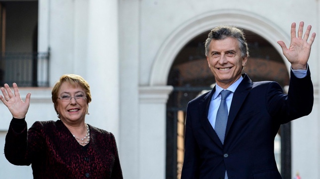 Macri y Bachelet