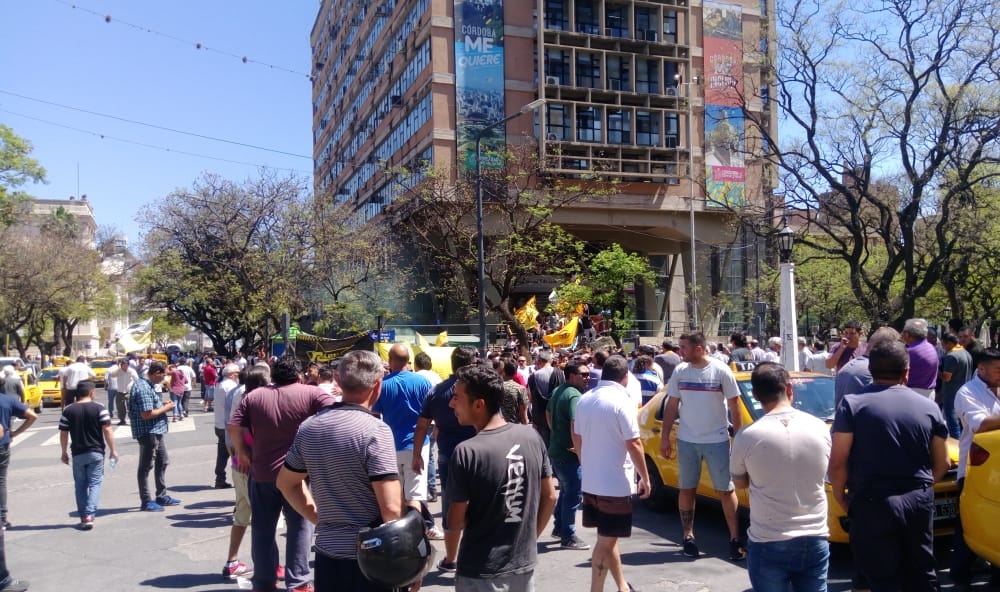 marcha de taxis 4
