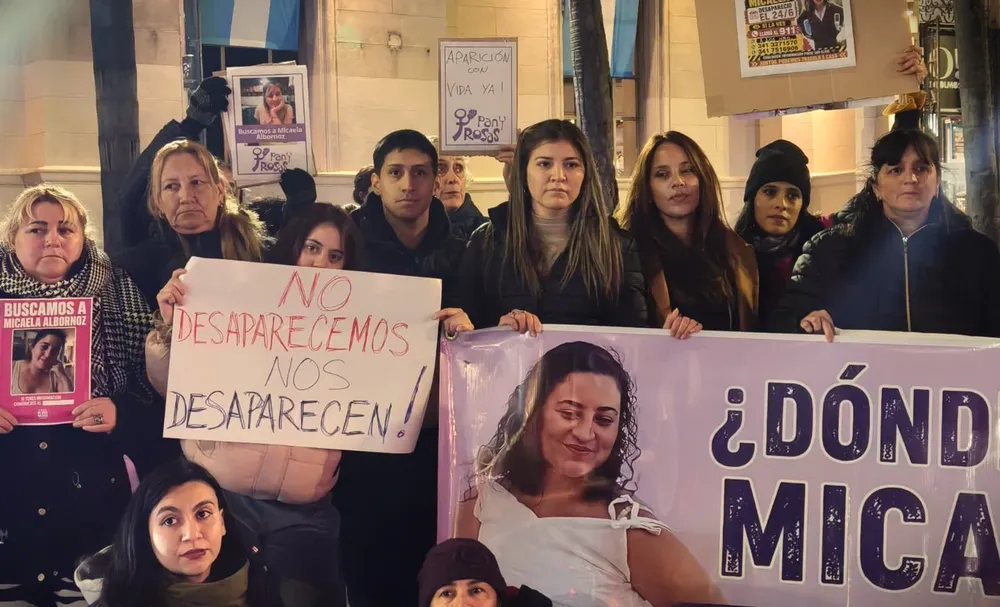 Manifestación por Micaela Albornoz (Bahía Luz De Palma) 02