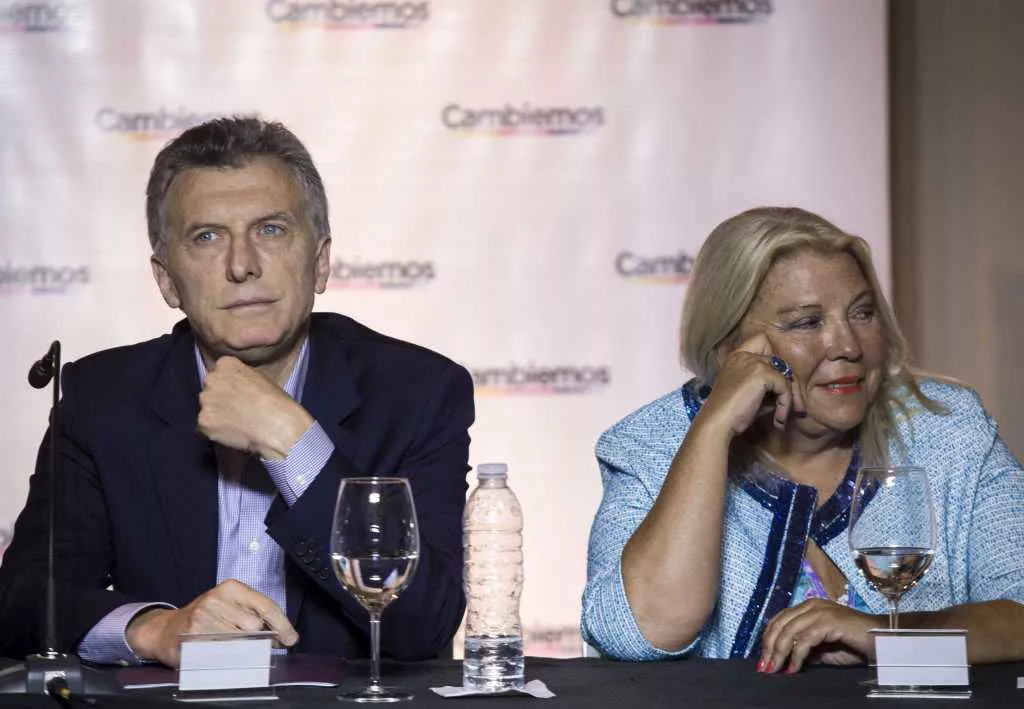 Macri y Carrió by na