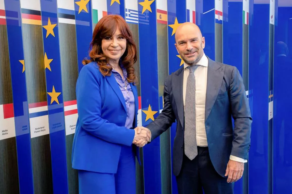 CFK con embajadores by Télam