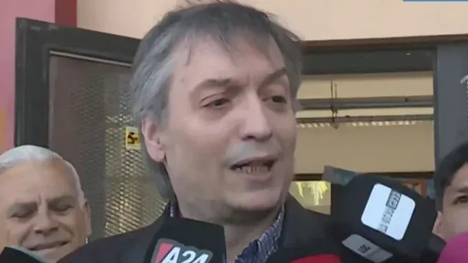 Máximo Kirchner by captura de video