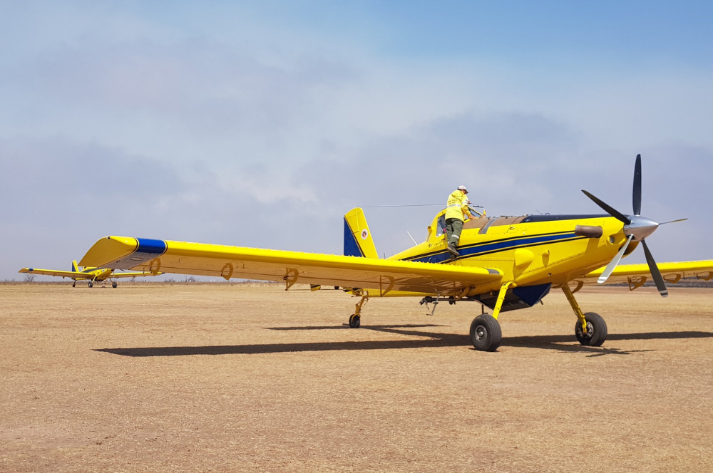 Avion Hidrante