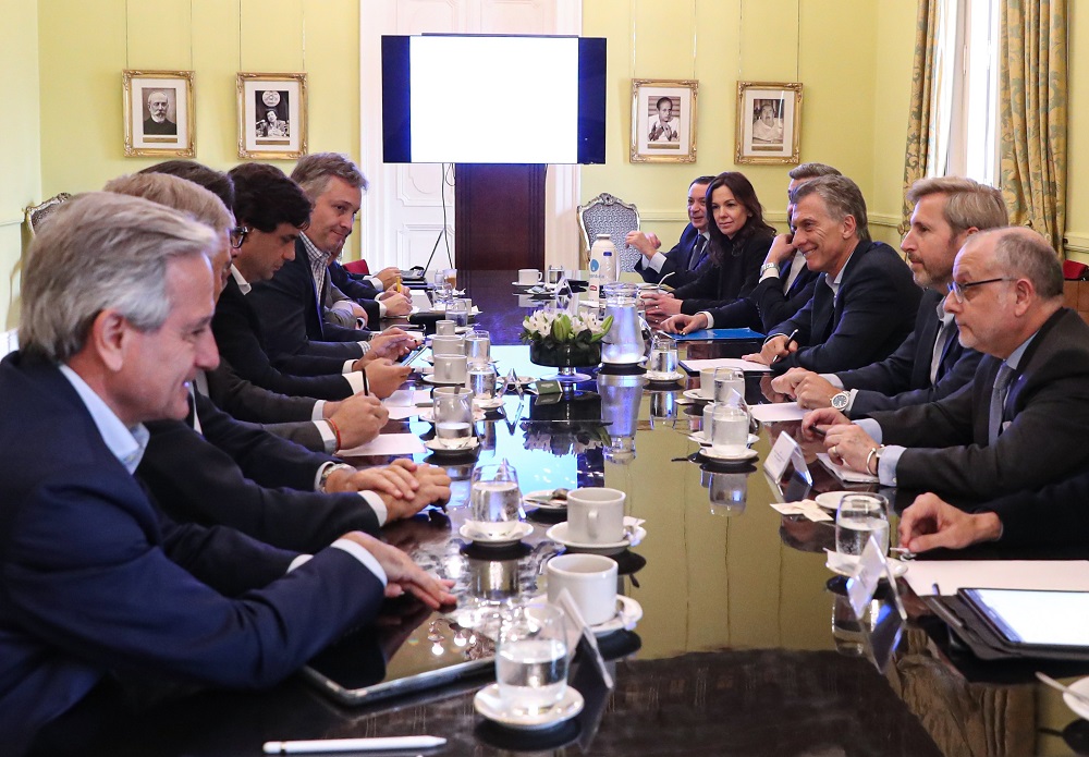 Reunión de Gabinete Macri @CasaRosada