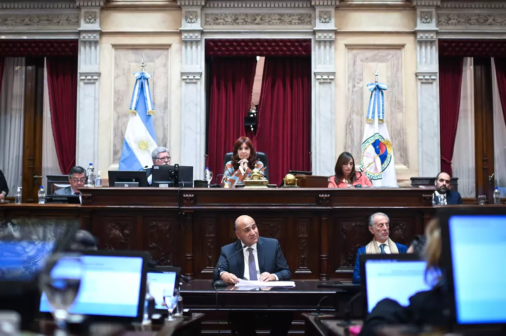 juan manzur senado by telam