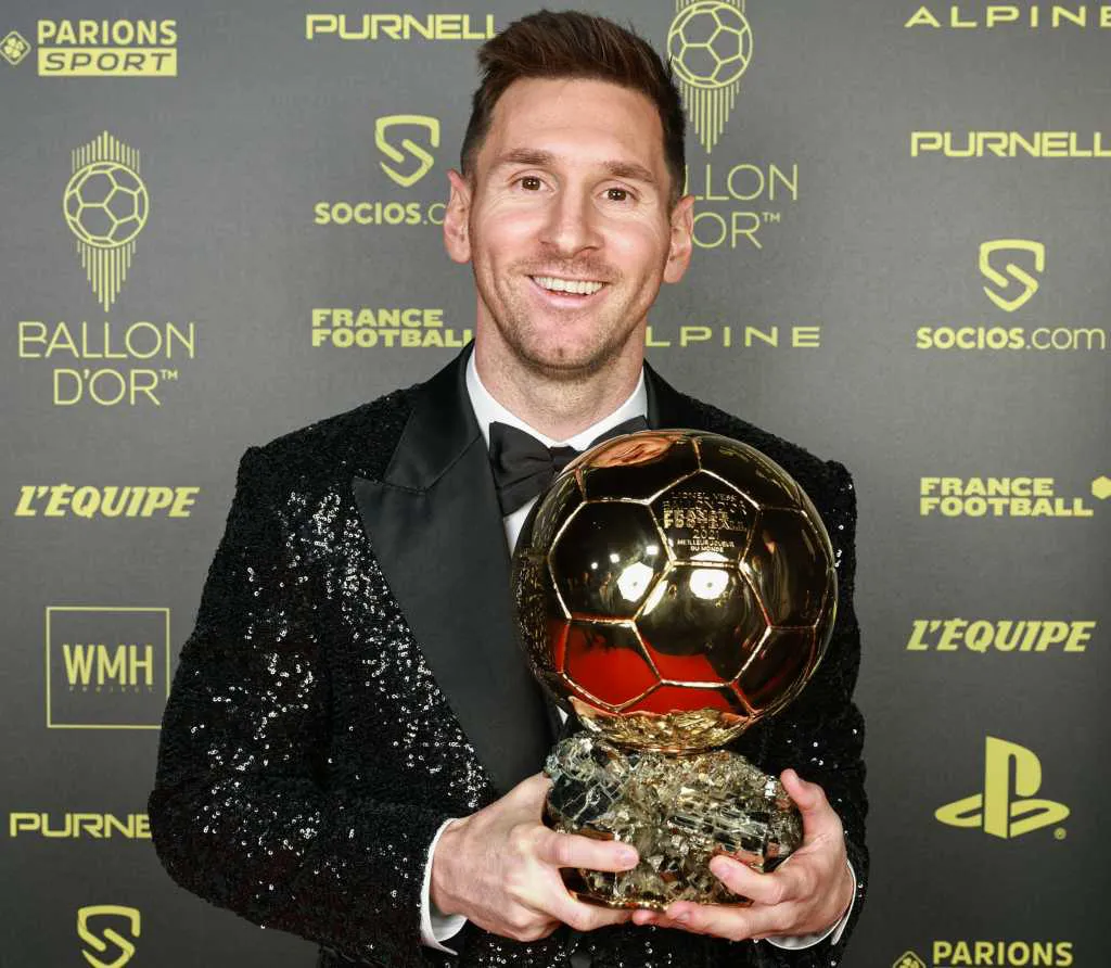 Messi Balón de Oro by NA