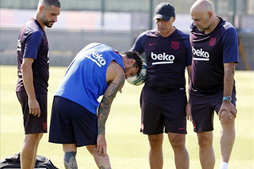 messi lesionado TW Barcelona FC