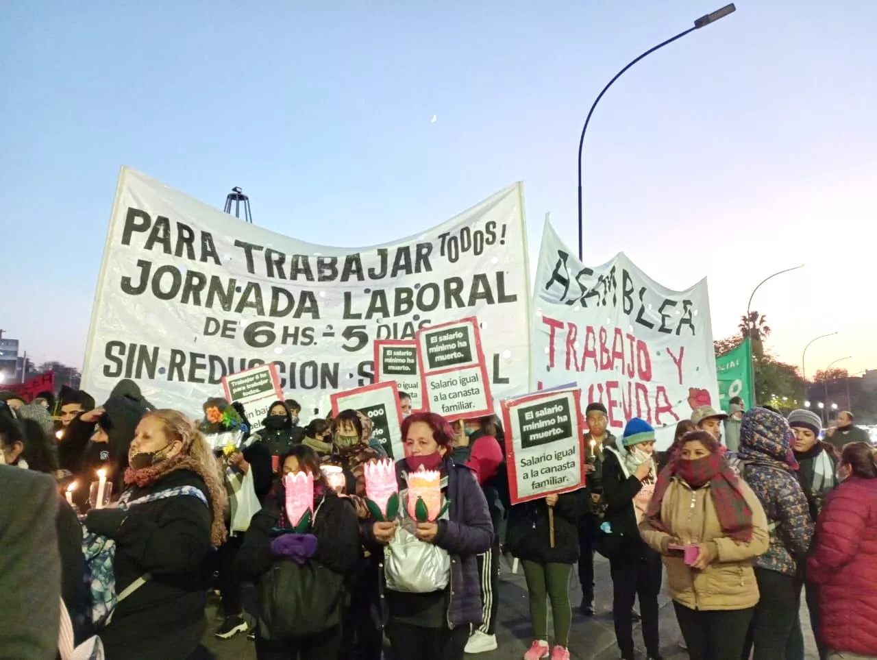 Marcha por salario digno