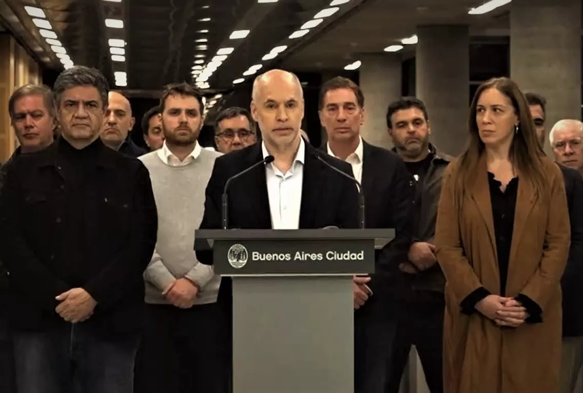 Rodríguez Larreta en conferencia de prensa