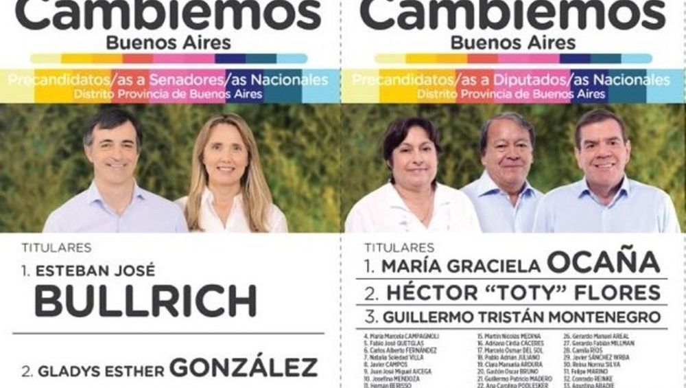 Boleta Cambiemos