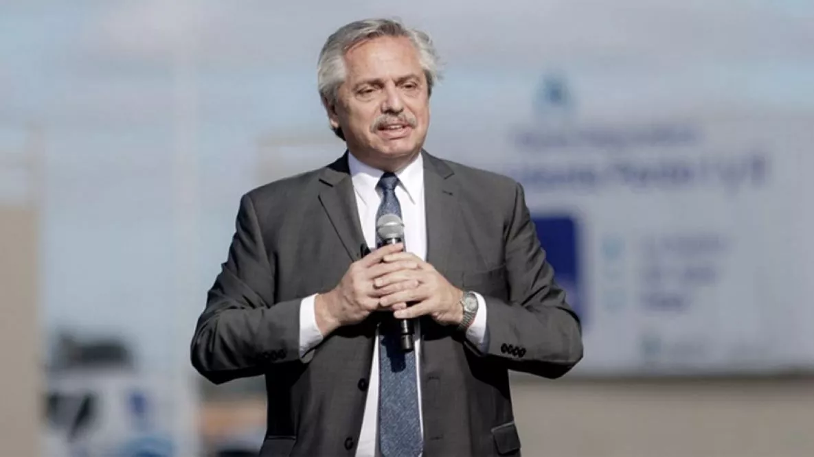 Alberto Fernández by Télam