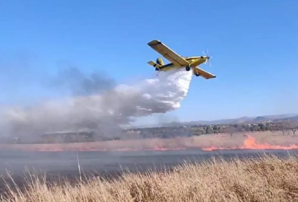incendio de la calera y malagueño silvia perez ruiz
