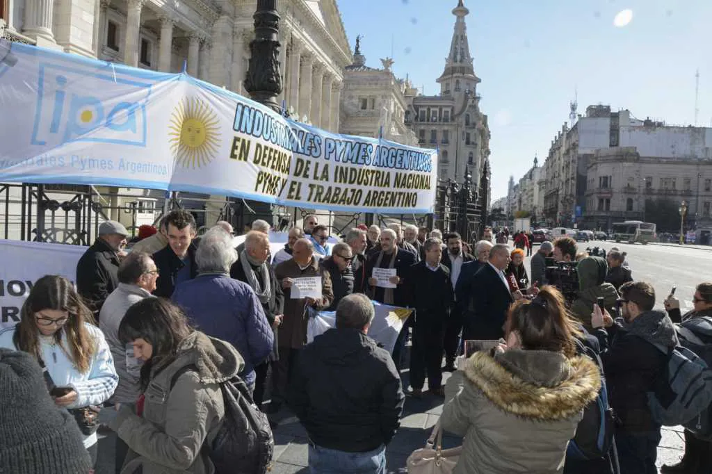 Protesta de Pymes NA
