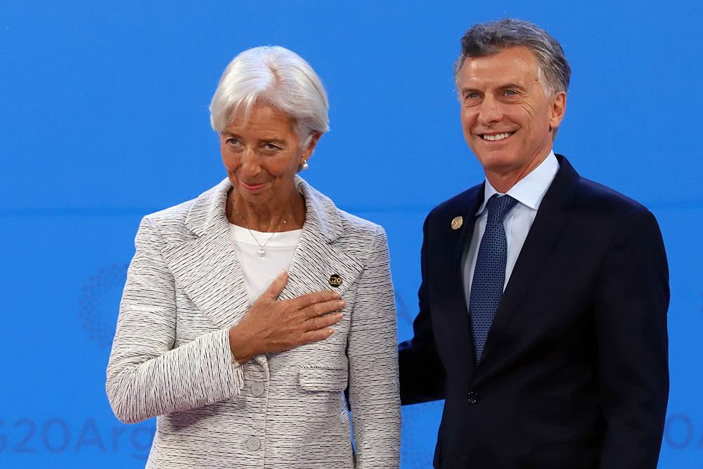 Lagarde Macri © NA