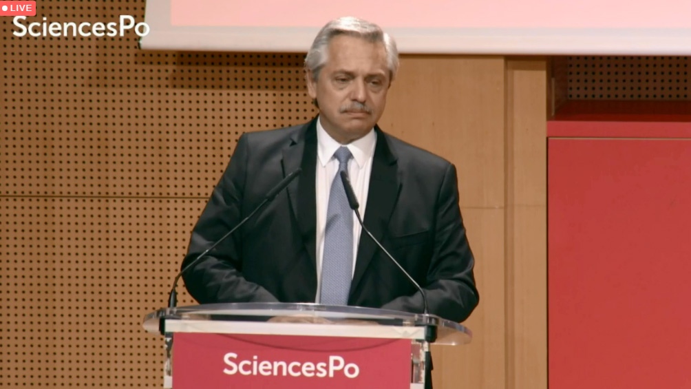 Fernández en Francia