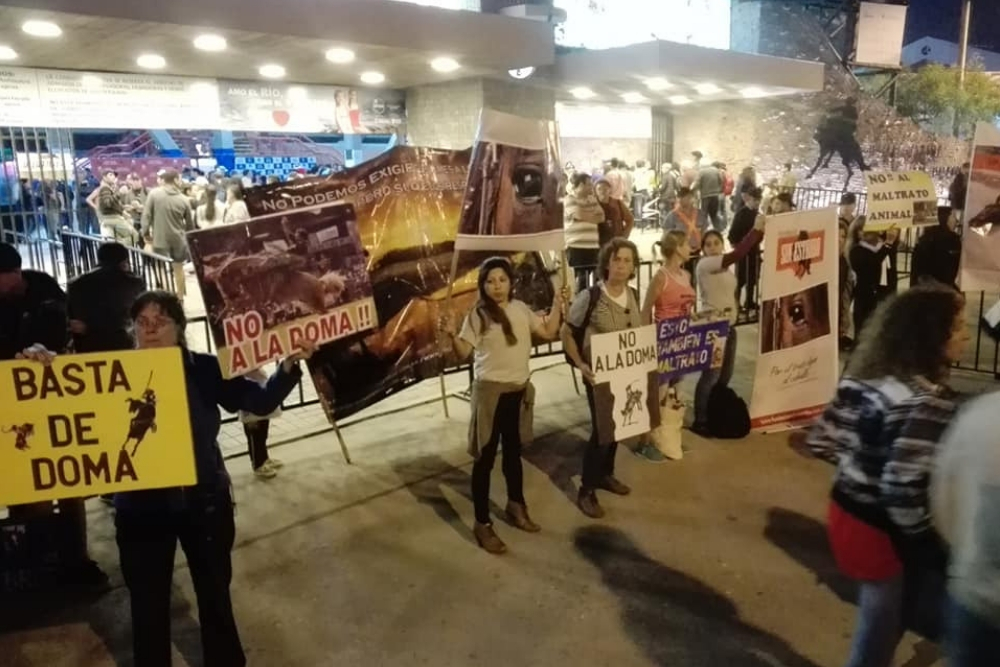 Protesta en jesus Maria Nicolas Luque