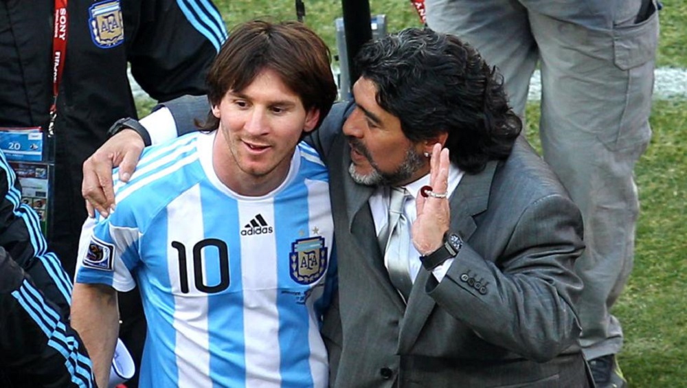 Maradona le pedirá perdón a Messi por sus críticas