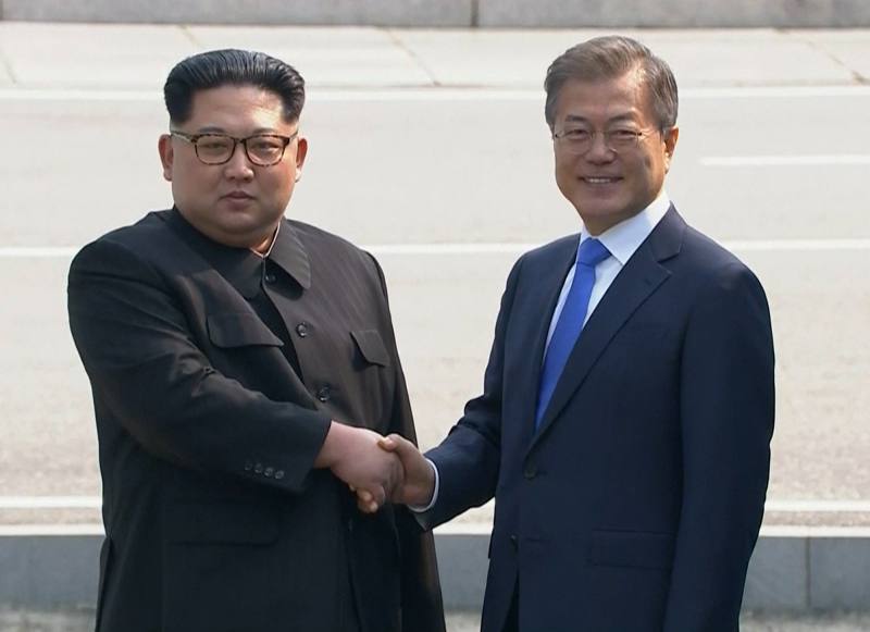 Corea del Norte y Corea del Sur. Foto AFP