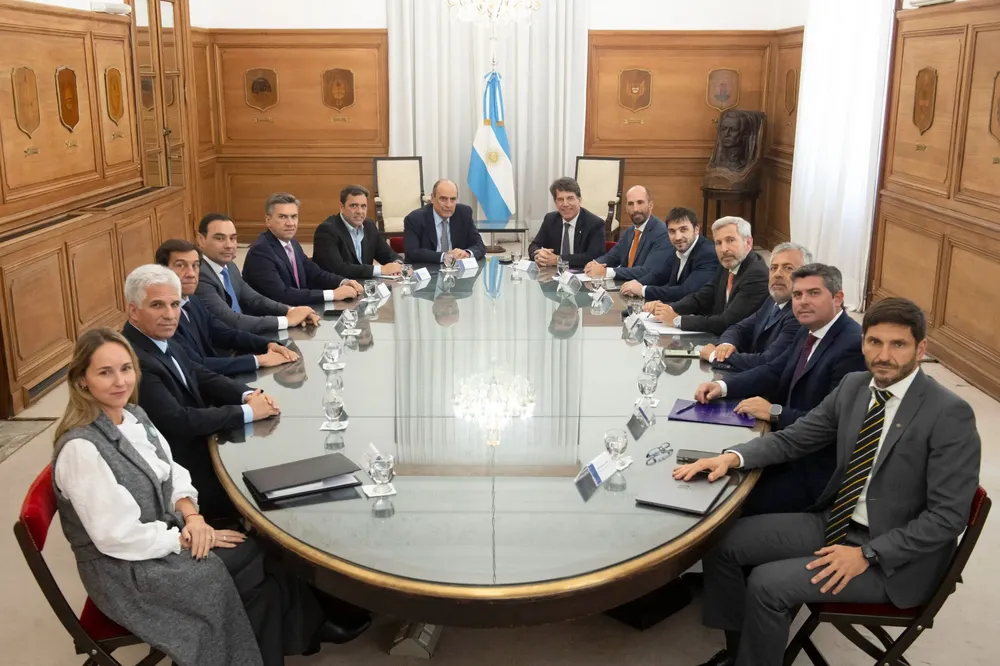 Reunión del Gobierno con gobernadores de JxC (NA)