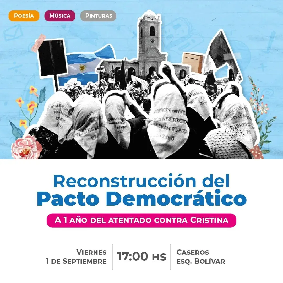 encuentro cultural a unaño del intento de magnicidio
