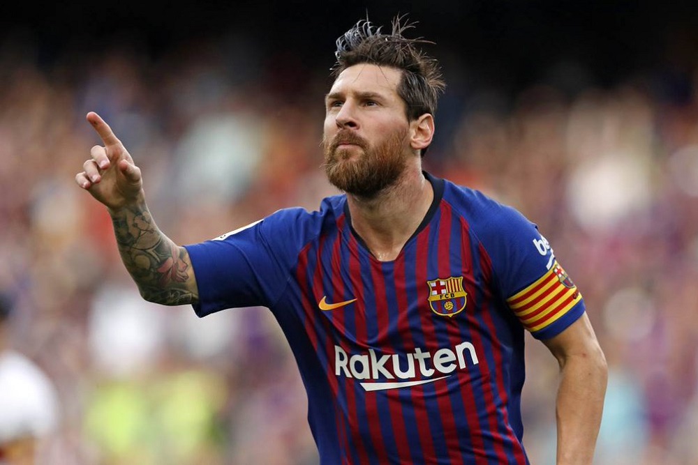 Messi 8-2 huesca barcelona by @FCBarcelona_es