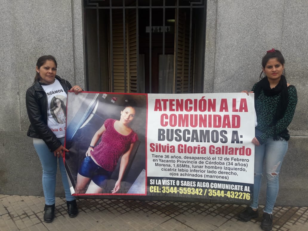 silvia gallardo desaparecida en traslasierra foto flor gordillo