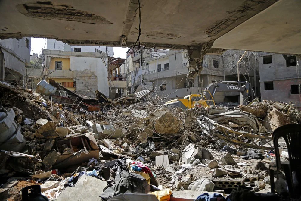 Bombaerdeos a Líbano 6 de abril Cinhua NA