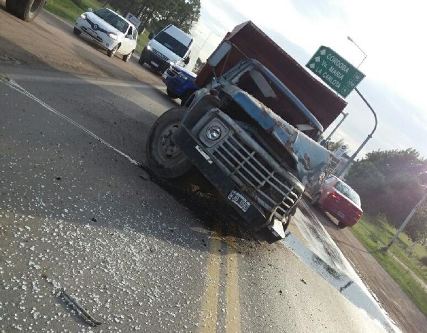 accidente camiones