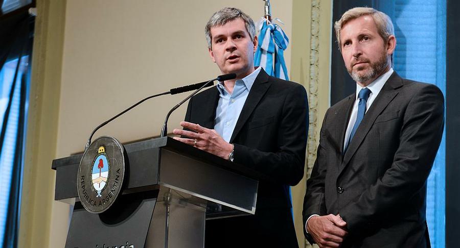 Frigerio y Peña conferencia de prensa