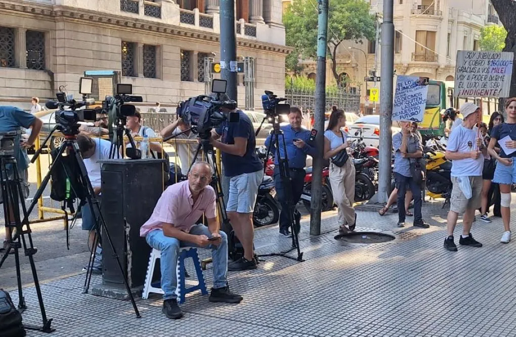 JUbilados en el Congreso