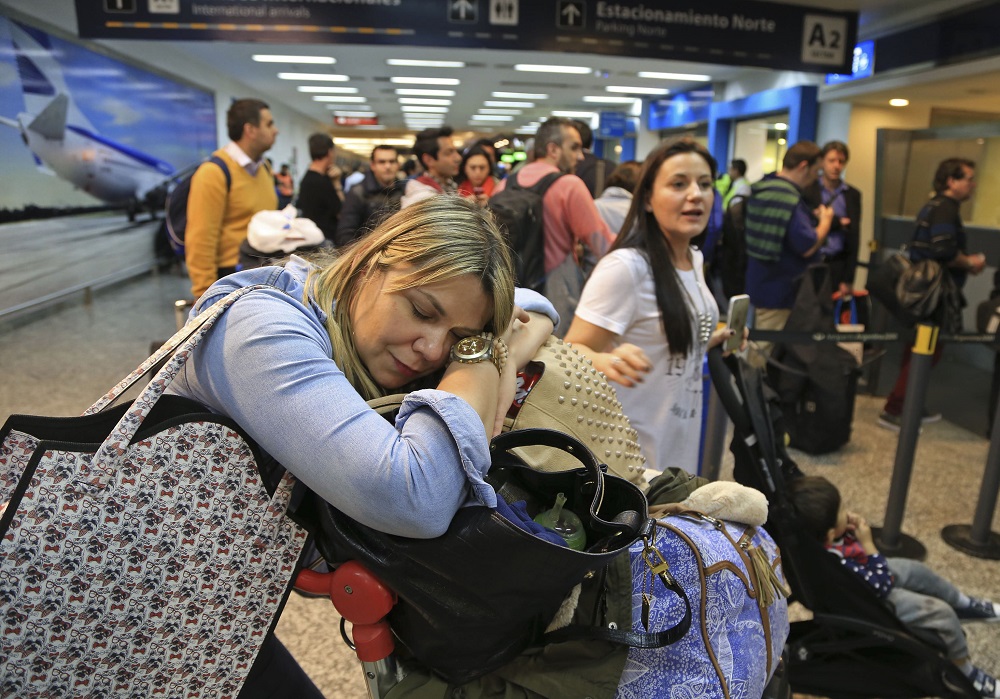 Paro de aeronáuticos NA