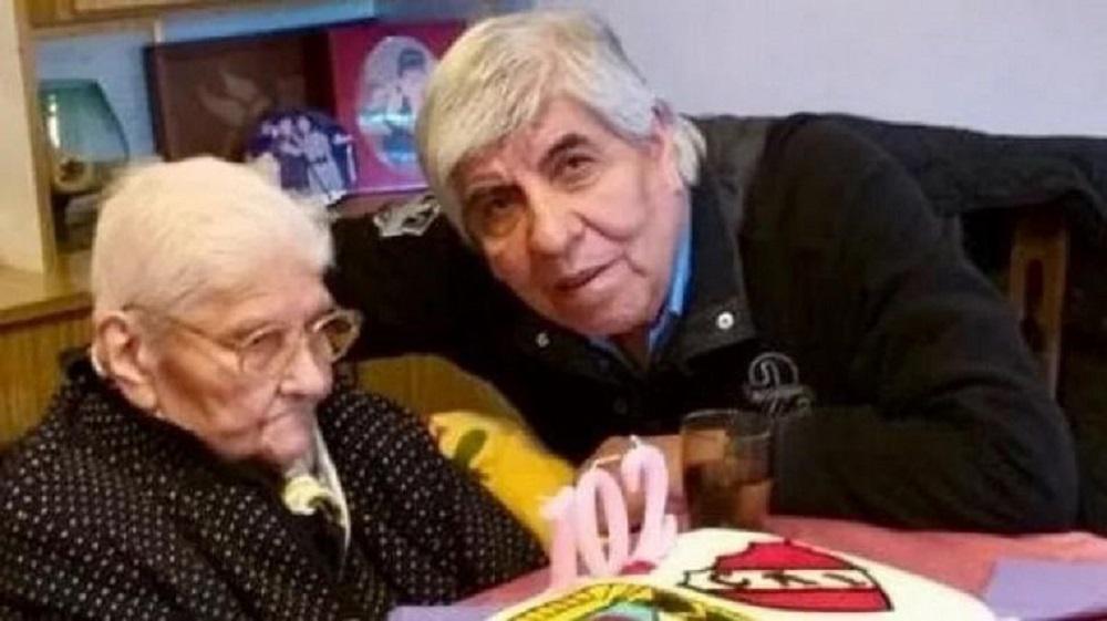 Hugo Moyano Celina gentileza