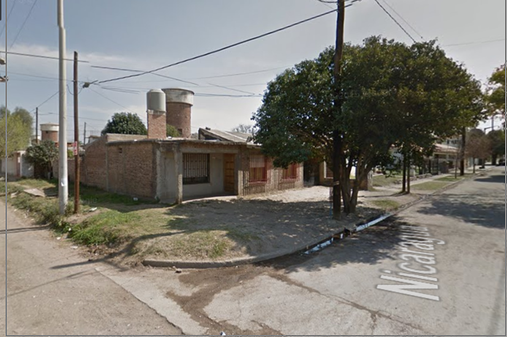 lugar del crimen de Federico Aguero google maps