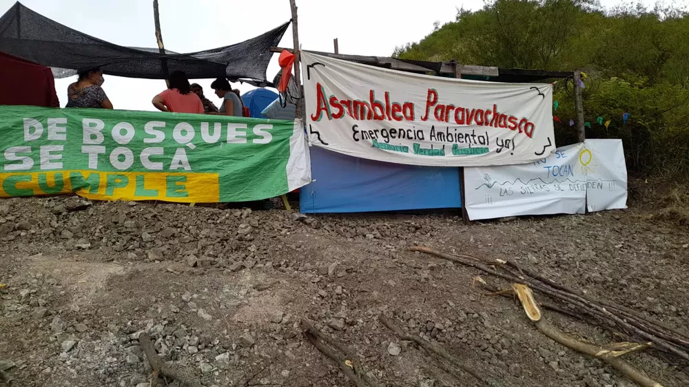 acampe autovía 5