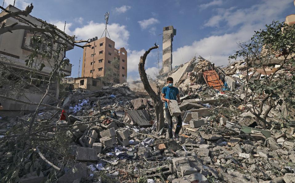 Bombardeo Gaza AFP