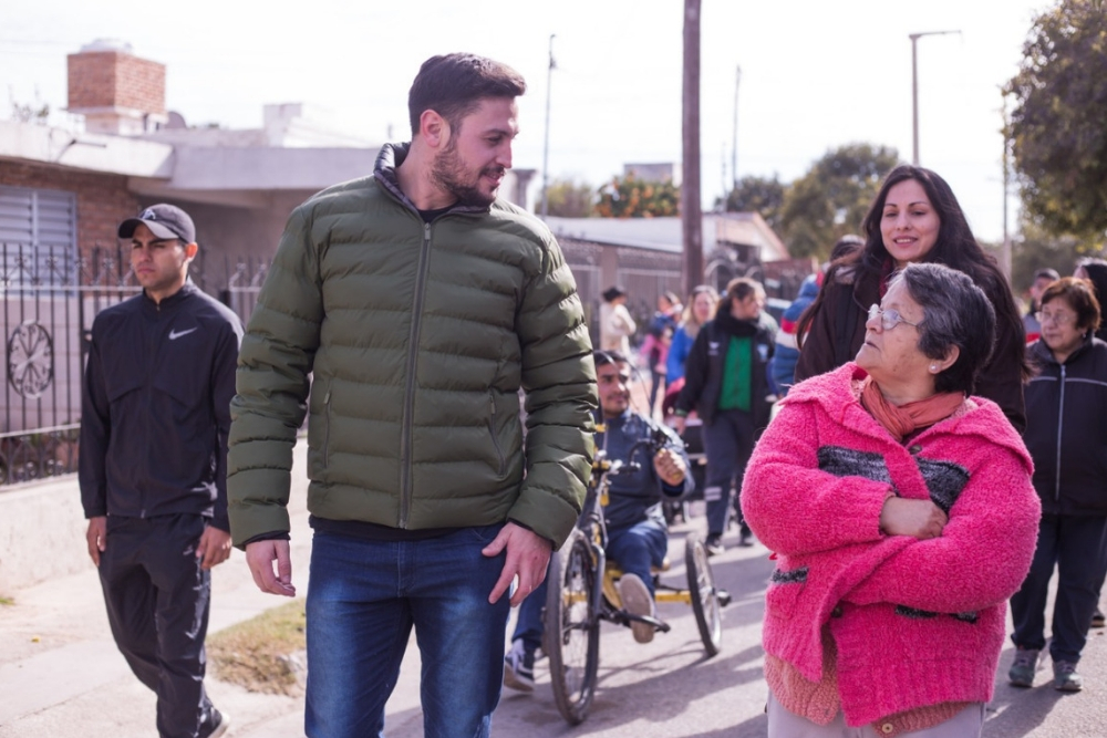 Saillén recorre barrios campaña by Prensa Saillén