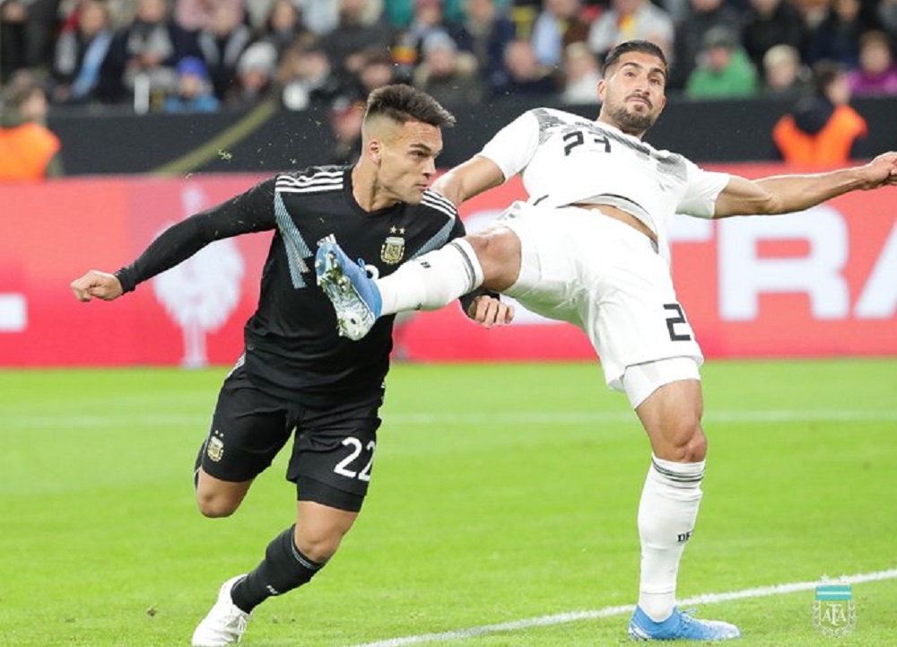 Argentina logró dar vuelta el partido y empata en un amistoso ante Alemania