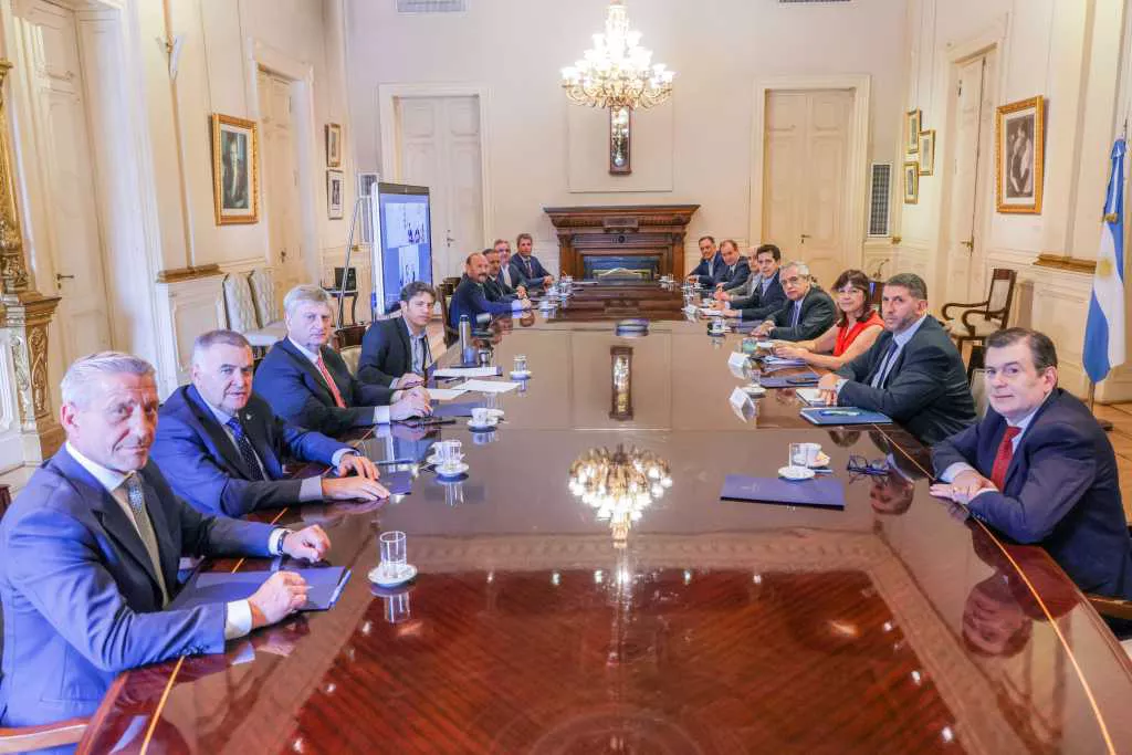 Reuni´pon de AF con gobernadores by NA
