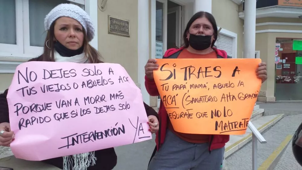 Reclamo en Sanatorio Alta Gracia (Redacción Alta Gracia)