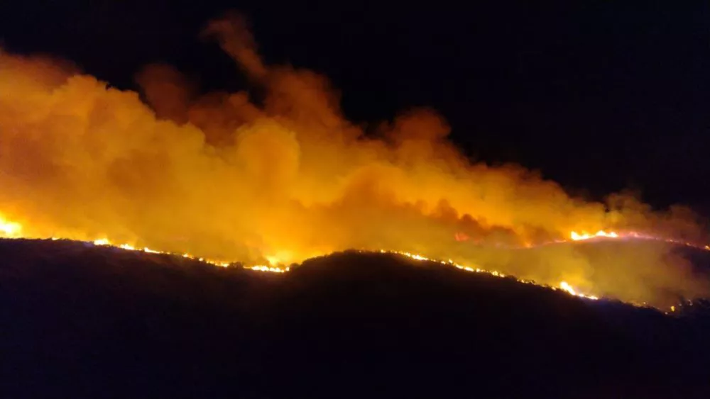 incendio en cuchi corral by twitter ministerio de seguridad