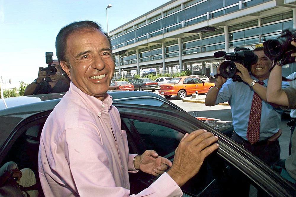Menem AFP archivo
