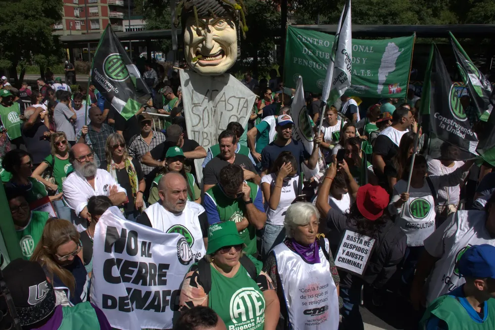 Manifestación de ATE (ATE Nacional)