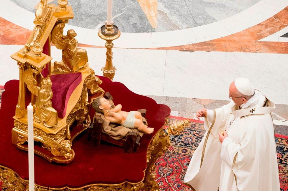 Papa Francisco Misa de Gallo