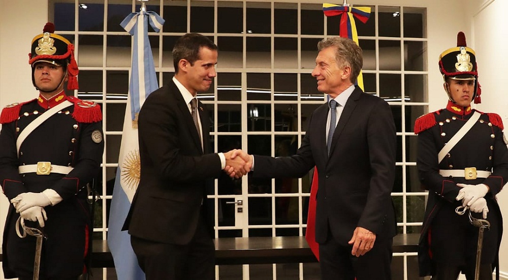 macri y guaidó