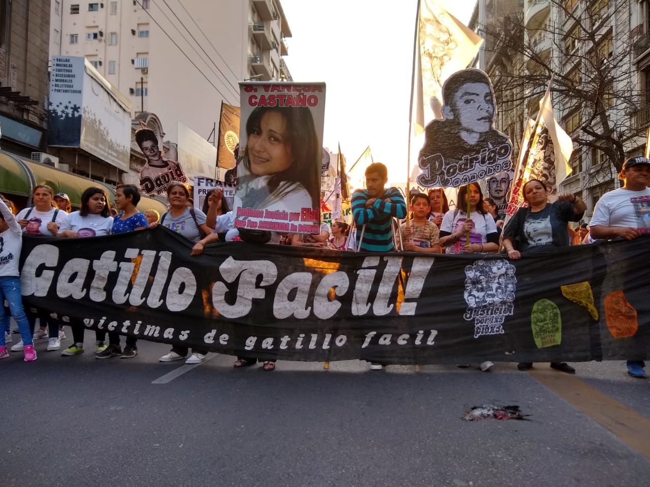 Marcha contra el gatillo fácil 2019 LNM